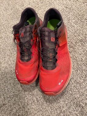 Salomon S/Lab Men's Red Trail Running Shoes